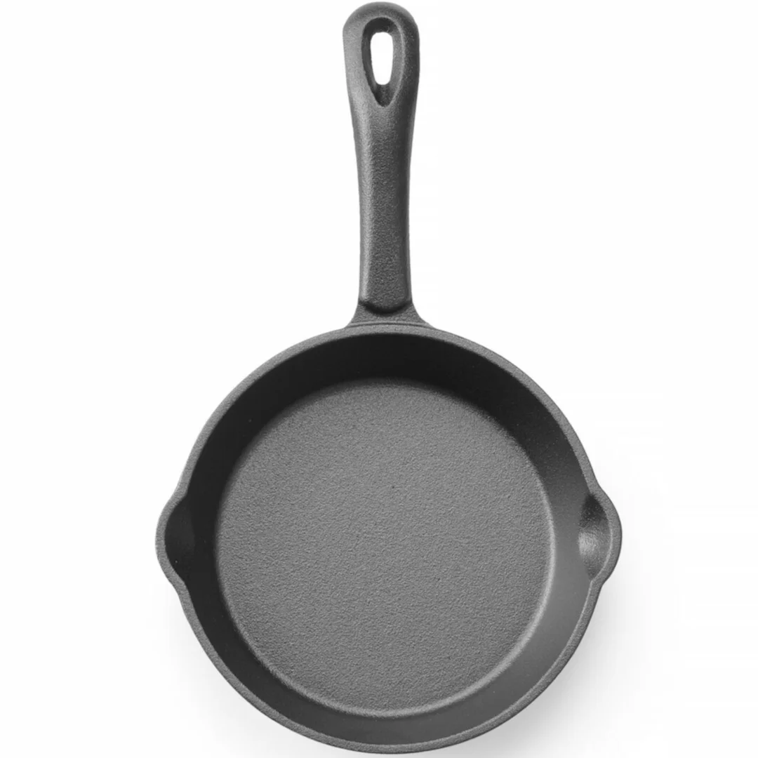 Patelnia żeliwna uniwersalna śr. 165 mm x 35 mm — zdjęcie 4