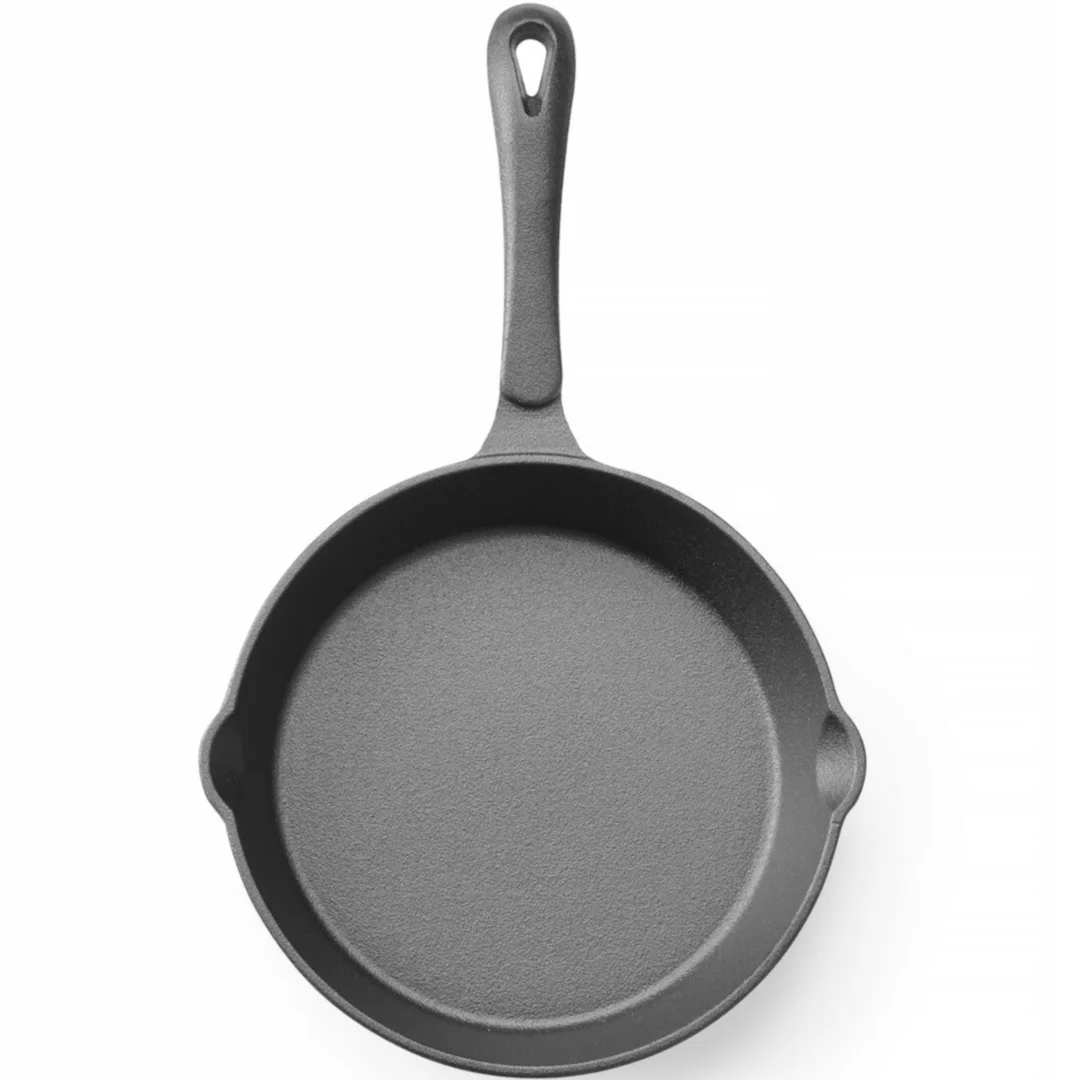 Patelnia żeliwna uniwersalna śr. 200 mm x 40 mm — zdjęcie 4