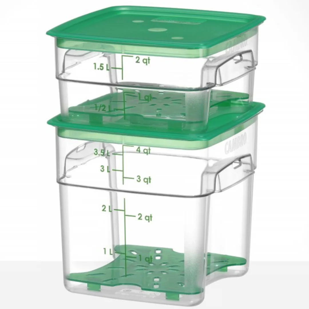 Pojemnik na żywność CamSquares Fresh Pro 3.8 l 191x191x183 mm — zdjęcie 2