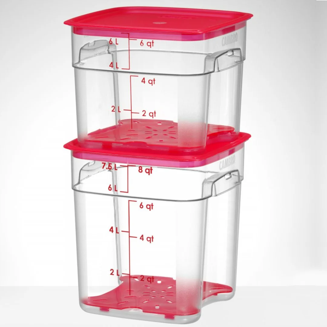 Pojemnik na żywność CamSquares Fresh Pro 7.6 l 229x229x243 mm — zdjęcie 3