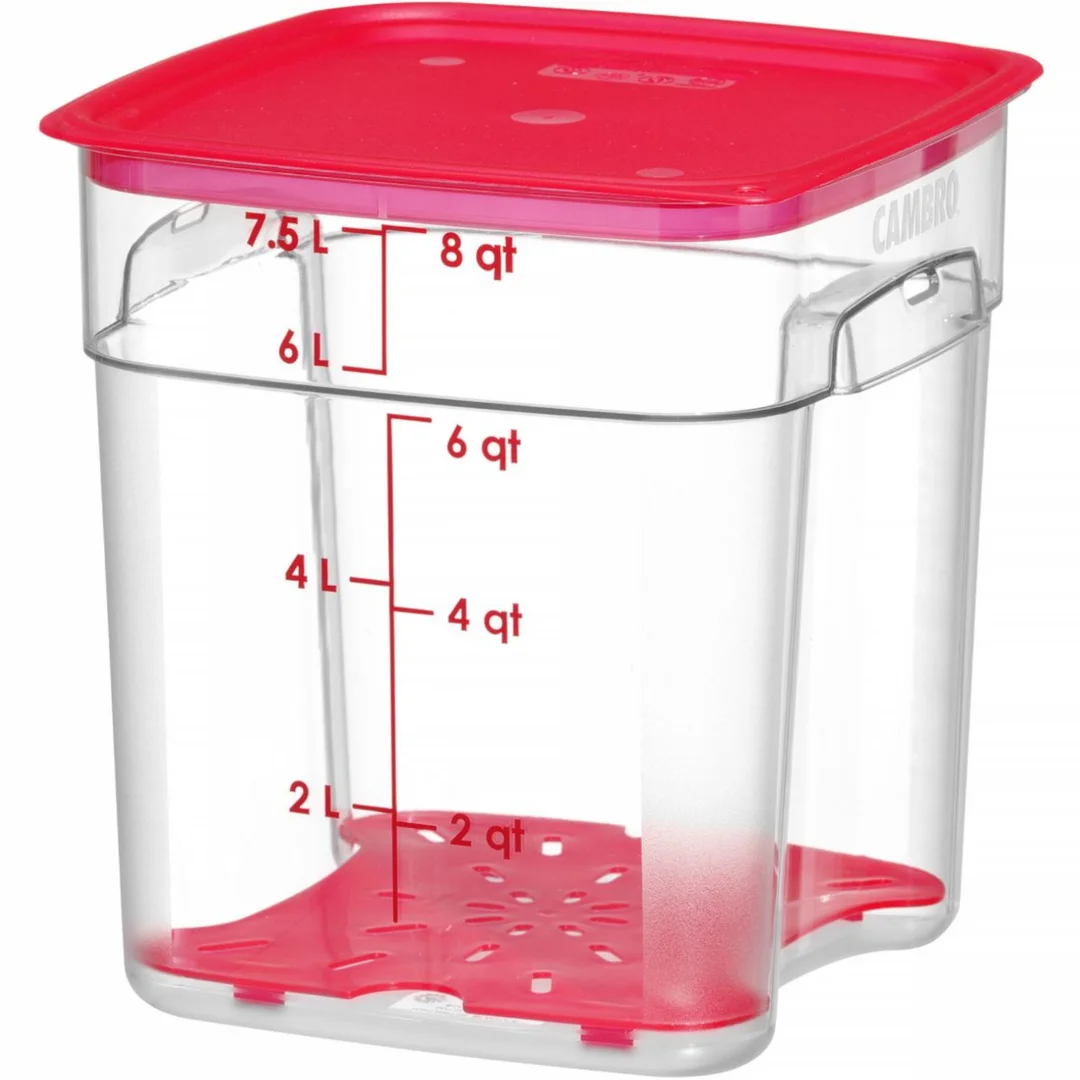 Pojemnik na żywność CamSquares Fresh Pro 7.6 l 229x229x243 mm — zdjęcie 4