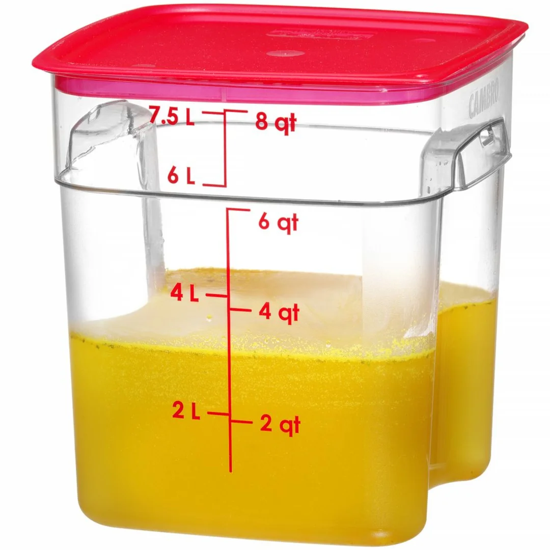 Pojemnik na żywność CamSquares Fresh Pro 7.6 l 229x229x243 mm — zdjęcie 9