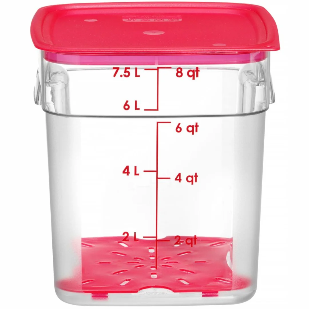Pojemnik na żywność CamSquares Fresh Pro 7.6 l 229x229x243 mm — zdjęcie 11