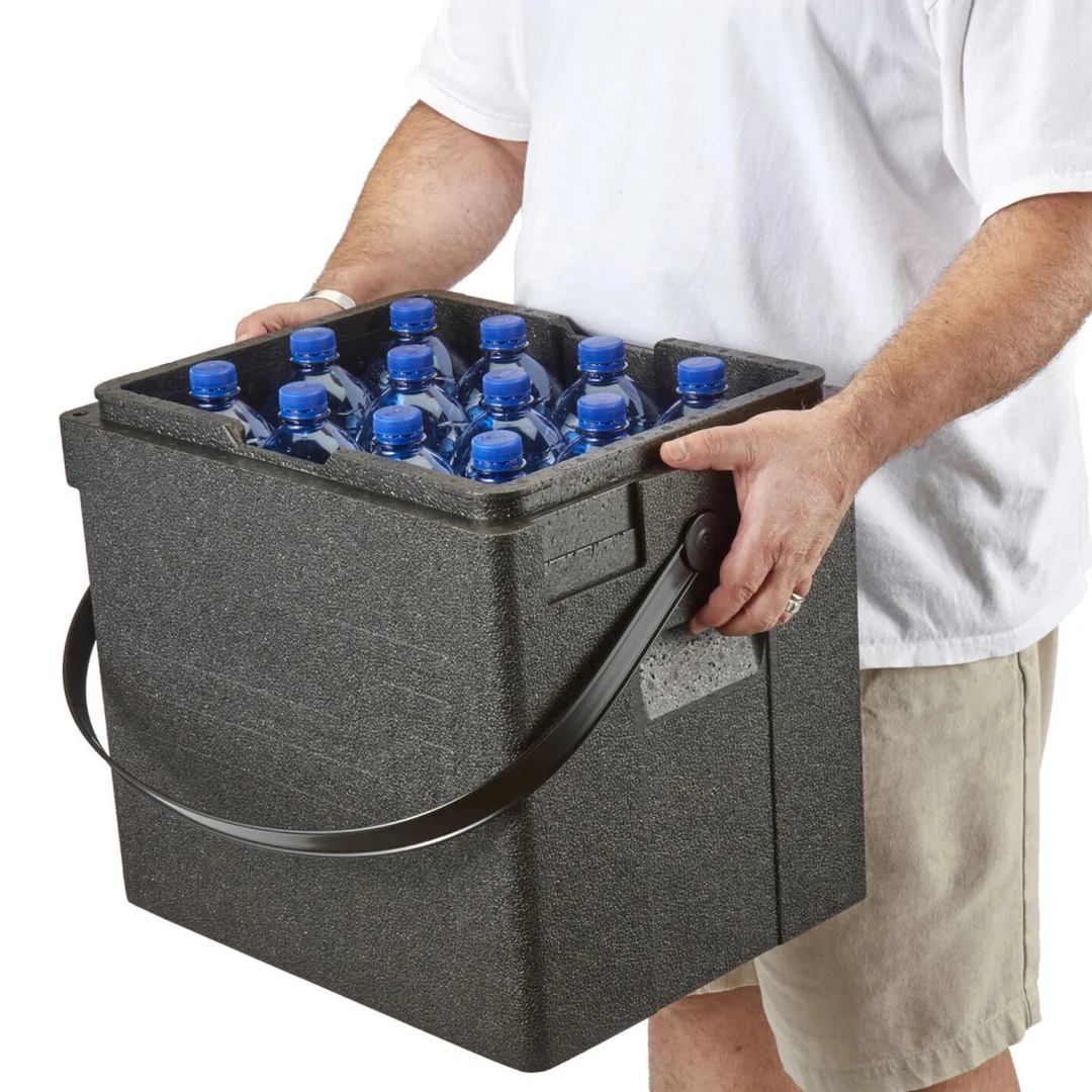 Pojemnik termoizolacyjny termiczny ładowany od góry z rączką CAM GOBOX 35 l 420 x 335 x 420 mm — zdjęcie 4