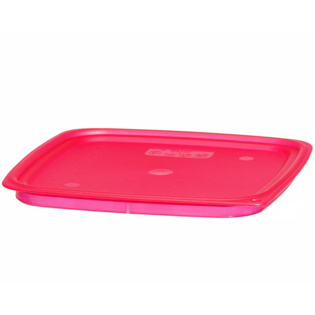 Pokrywka do pojemnika CamSquares Fresh Pro 5.7 / 7.6 l 229x229x19 mm - czerwona — zdjęcie 3