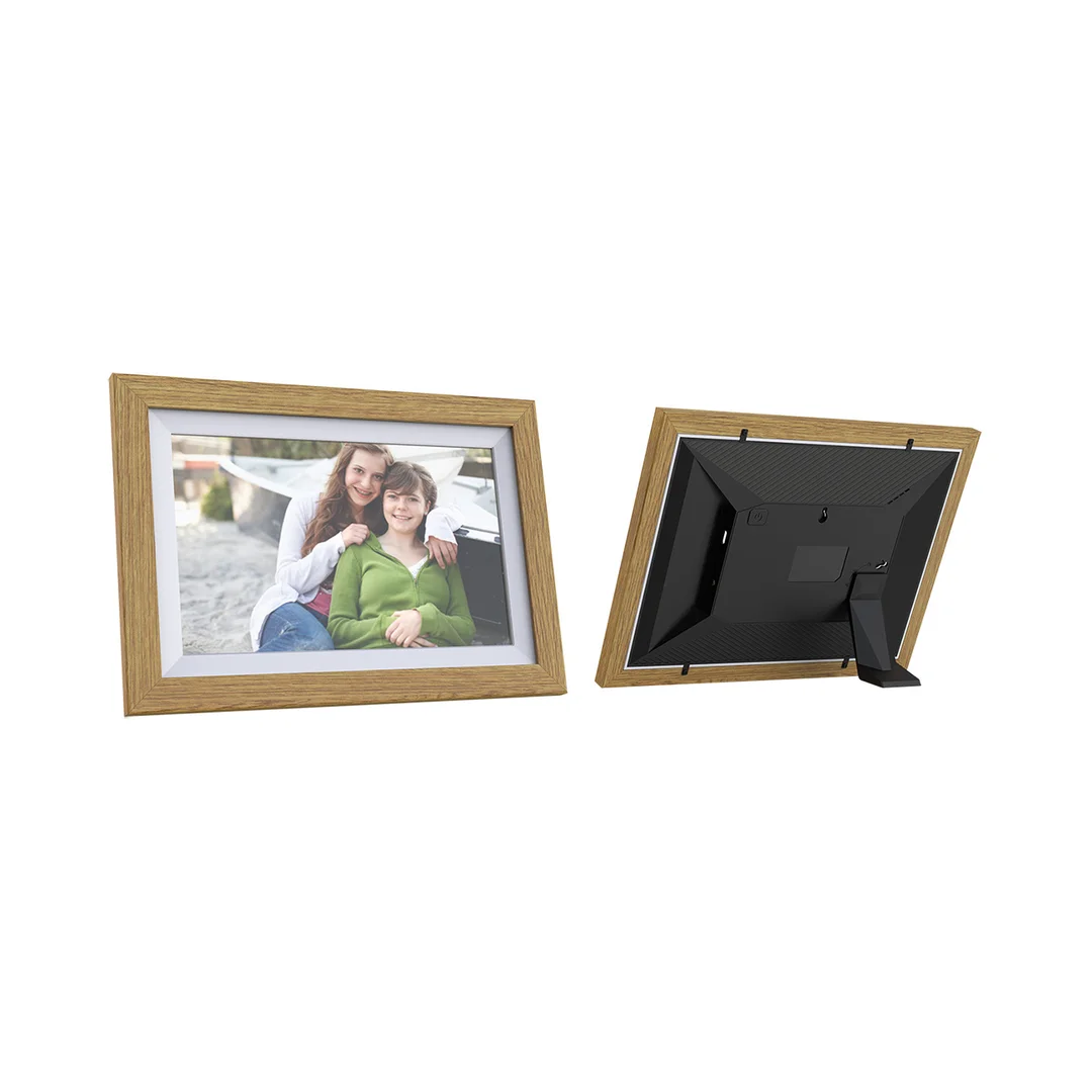 Ramka Cyfrowa 10.1'' z aplikacją Frameo 32GB - jasnobrązowa — zdjęcie 2
