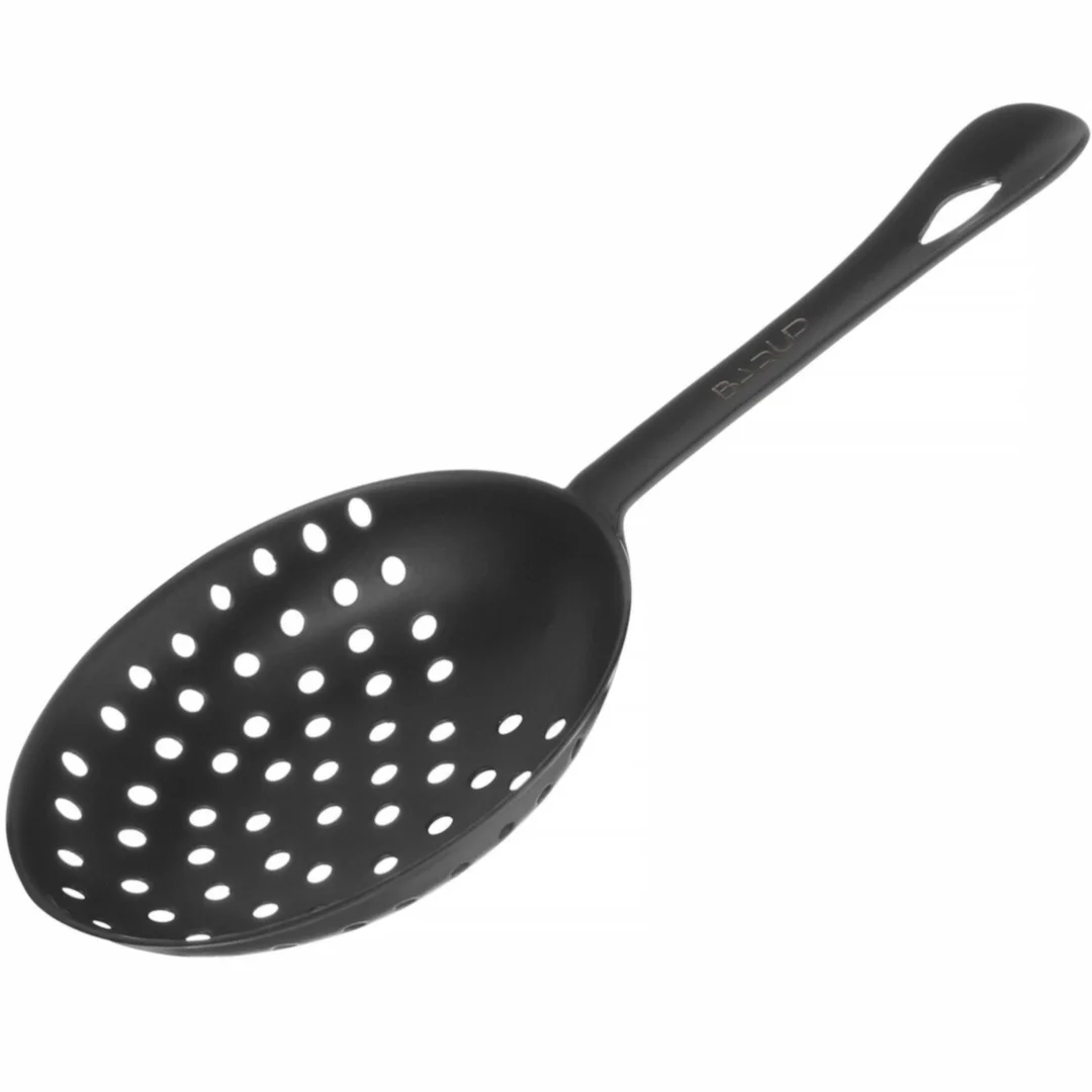 Sitko barmańskie do odcedzania drinków koktajli Julep 160 x 76 mm - czarny — zdjęcie 4