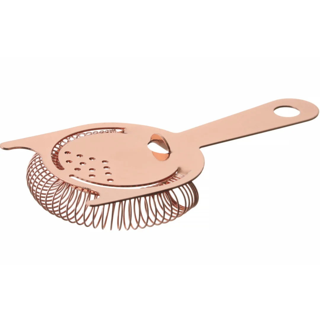 Sitko barmańskie filtr do shakera Hawthorne 160 x 75 mm - miedziany — zdjęcie 3