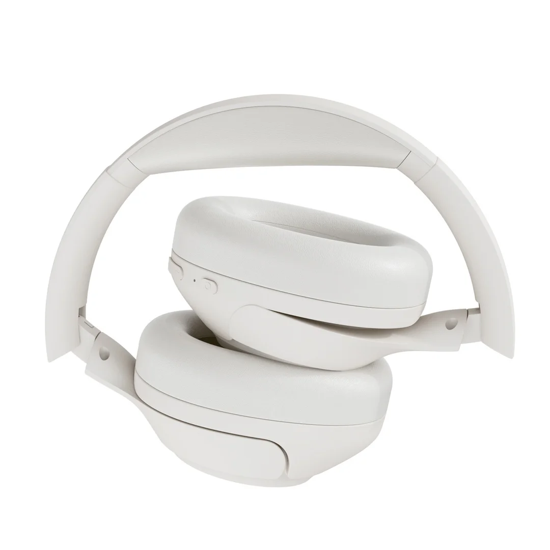 Słuchawki bezprzewodowe nauszne H3 ANC Bluetooth Hi-Res Audio - białe
