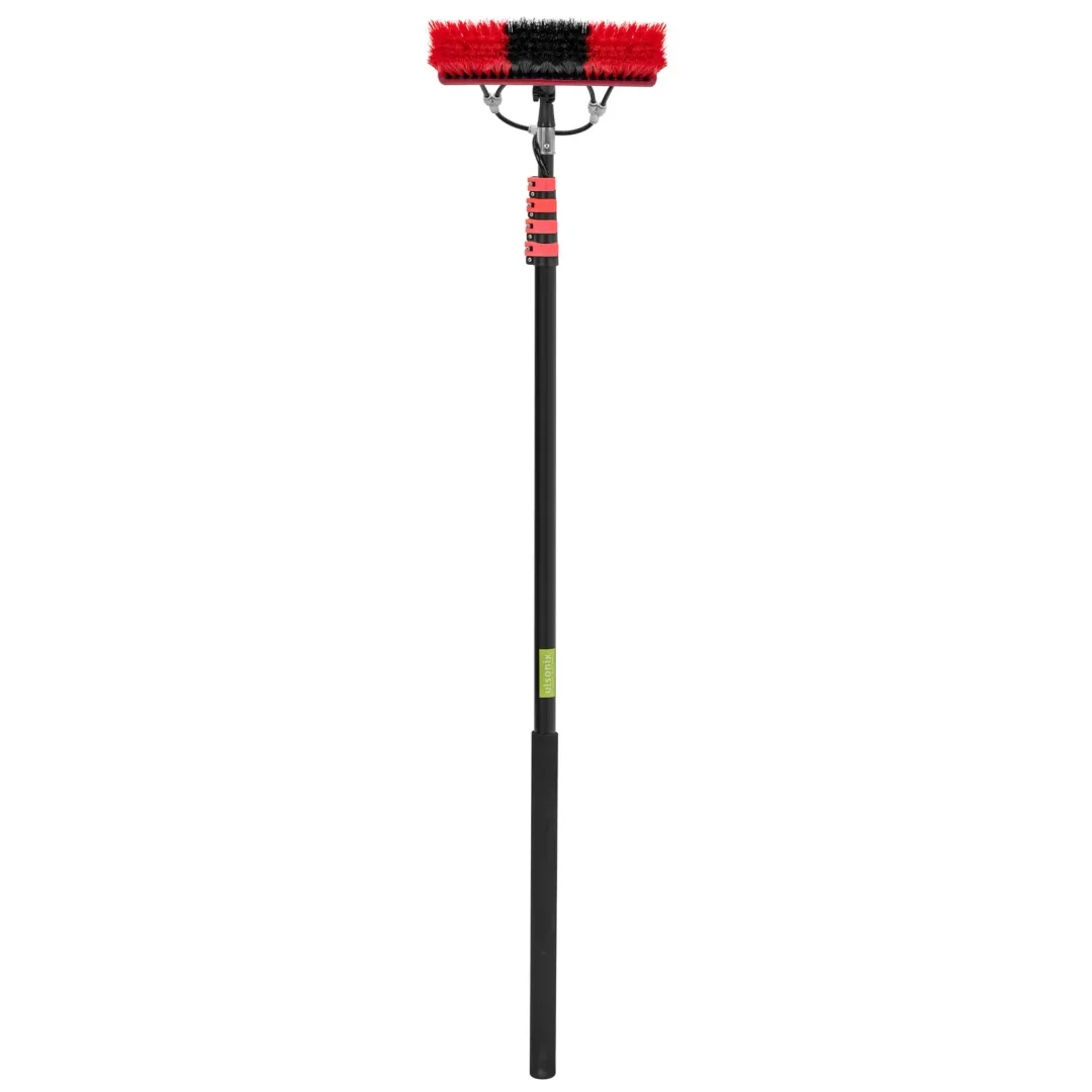 Szczotka teleskopowa z przyłączem wody do mycia okien paneli szer. 35 cm 175-720 cm — zdjęcie 6