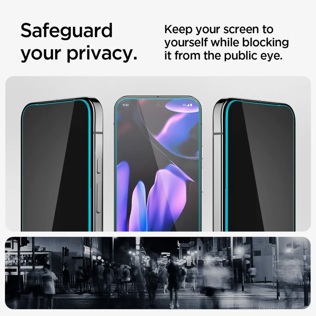 Szkło prywatyzujące na Google Pixel 9 / 9 Pro z aplikatorem - 2 szt. — zdjęcie 9