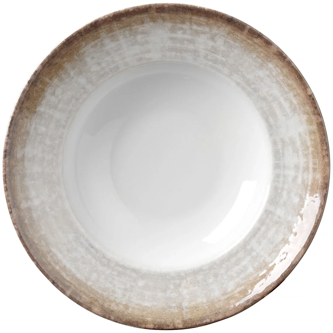 Talerz do pasty makaronu Crete śr. 265 x 50 mm - zestaw 6 szt. — zdjęcie 2