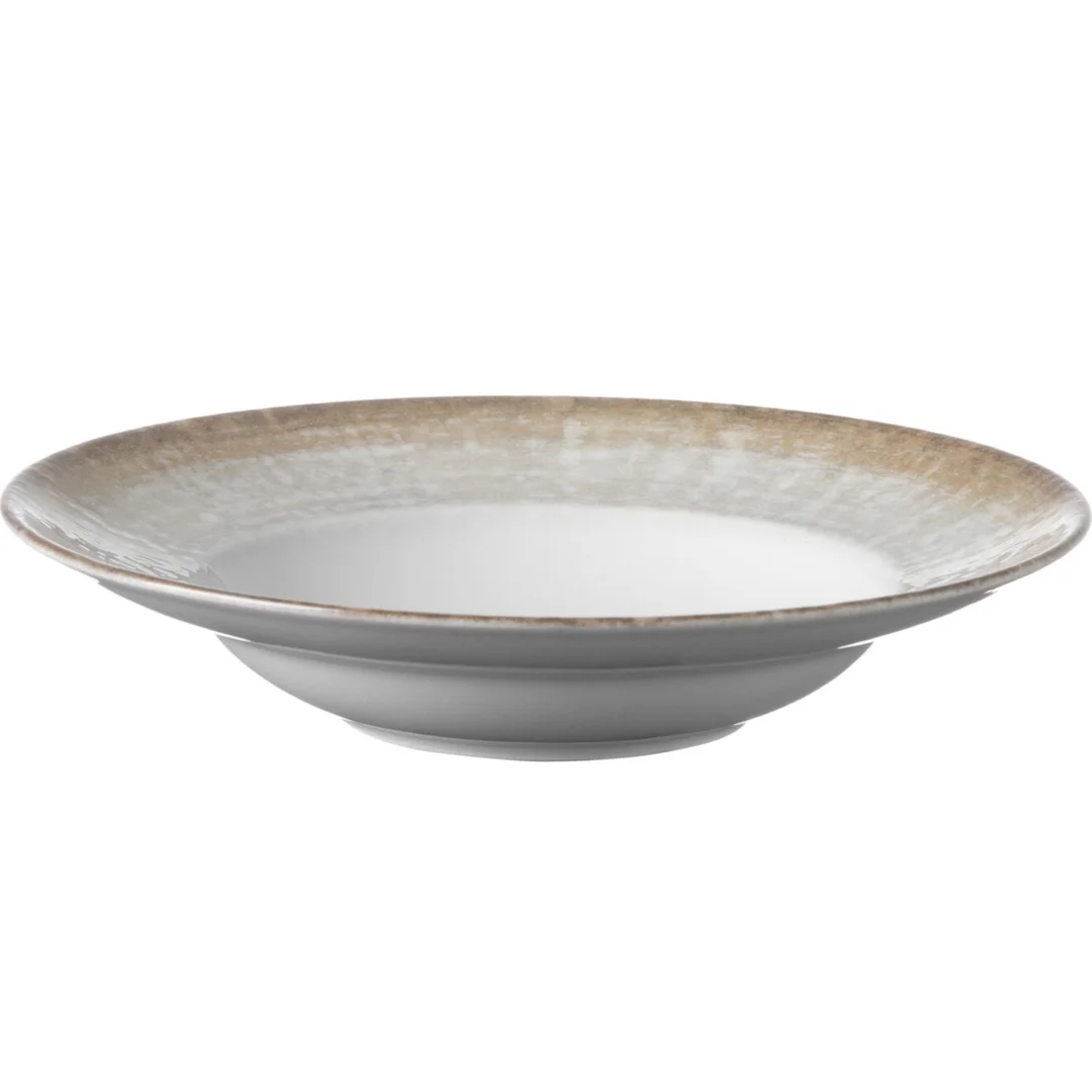 Talerz do pasty makaronu Crete śr. 265 x 50 mm - zestaw 6 szt. — zdjęcie 3