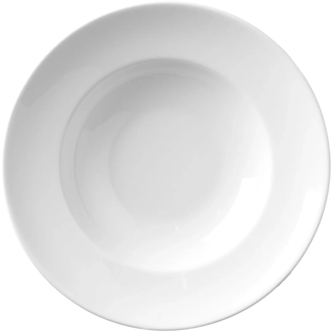 Talerz do pasty makaronu Speciale biały śr. 265 x 50 mm - zestaw 6 szt. — zdjęcie 2