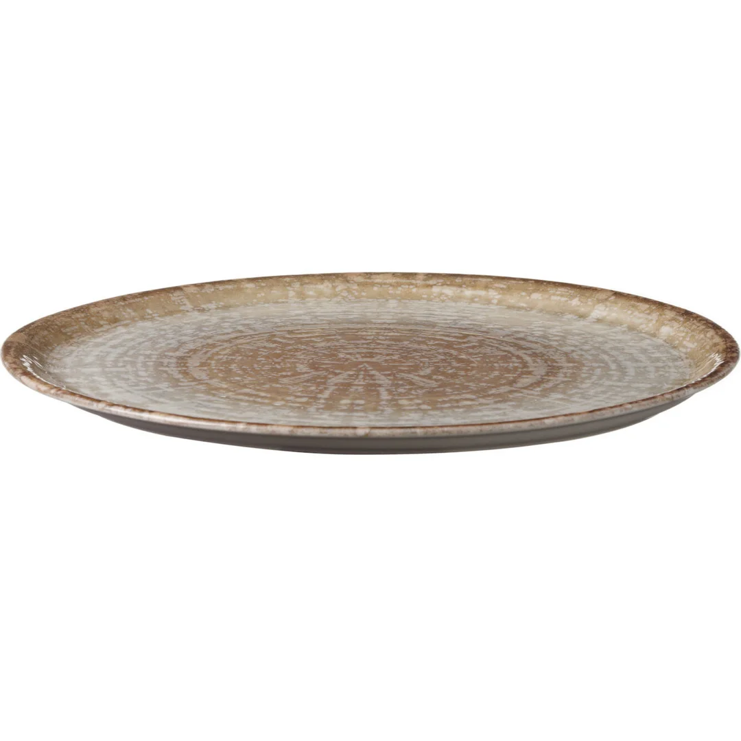 Talerz do pizzy Crete z wytrzymałej porcelany śr. 330 x 18 mm - zestaw 6 szt. — zdjęcie 2