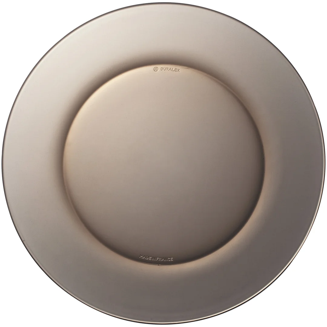 Talerz płytki Duralex LYS SEPIA brązowy 235 x 20 mm - zestaw 6 szt. — zdjęcie 2
