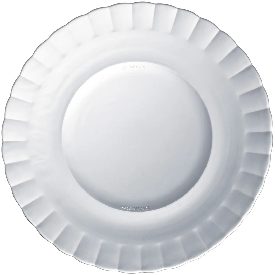 Talerz płytki Duralex PICARDIE transparentny 230 x 20 mm - zestaw 6 szt. — zdjęcie 2