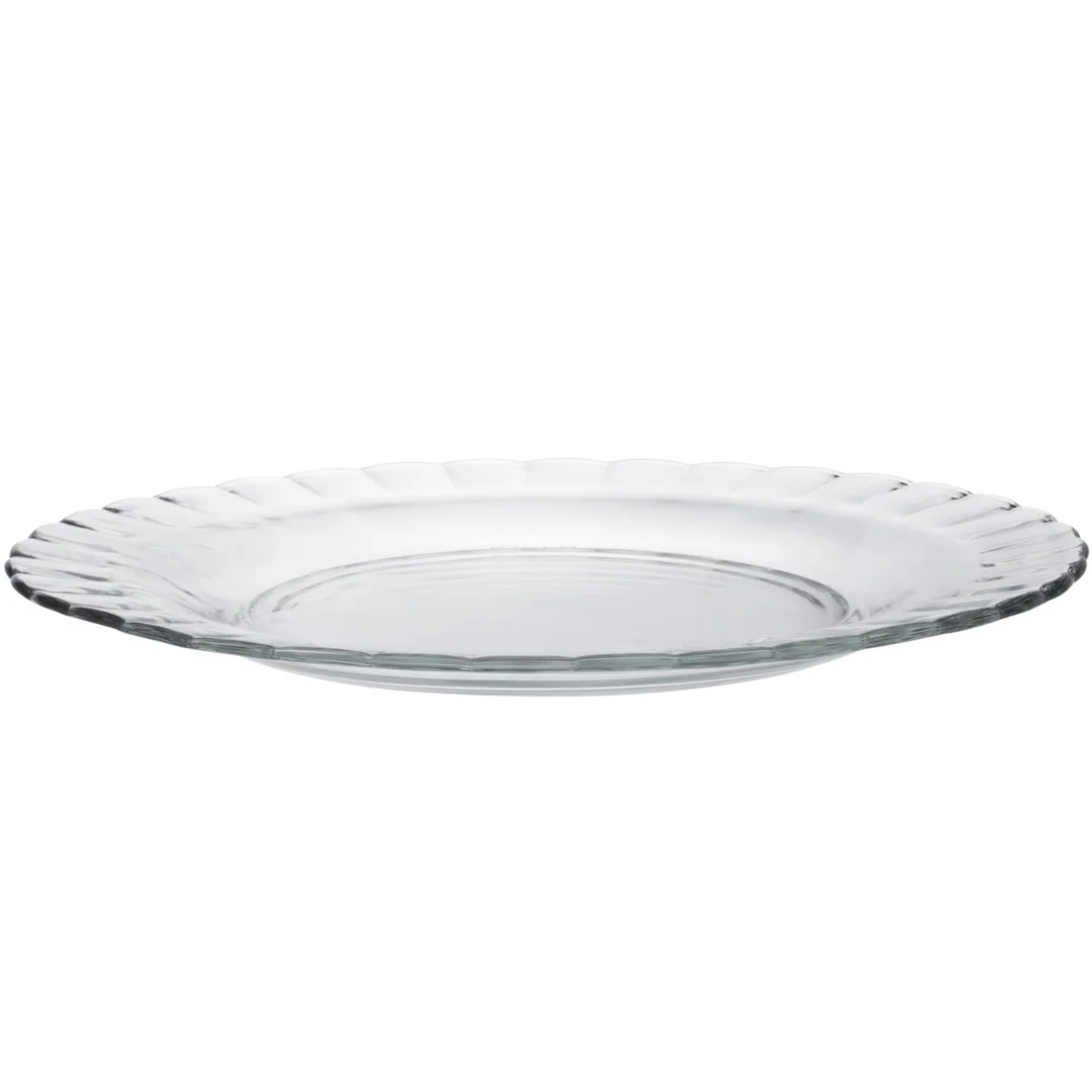 Talerz płytki Duralex PICARDIE transparentny 230 x 20 mm - zestaw 6 szt. — zdjęcie 3