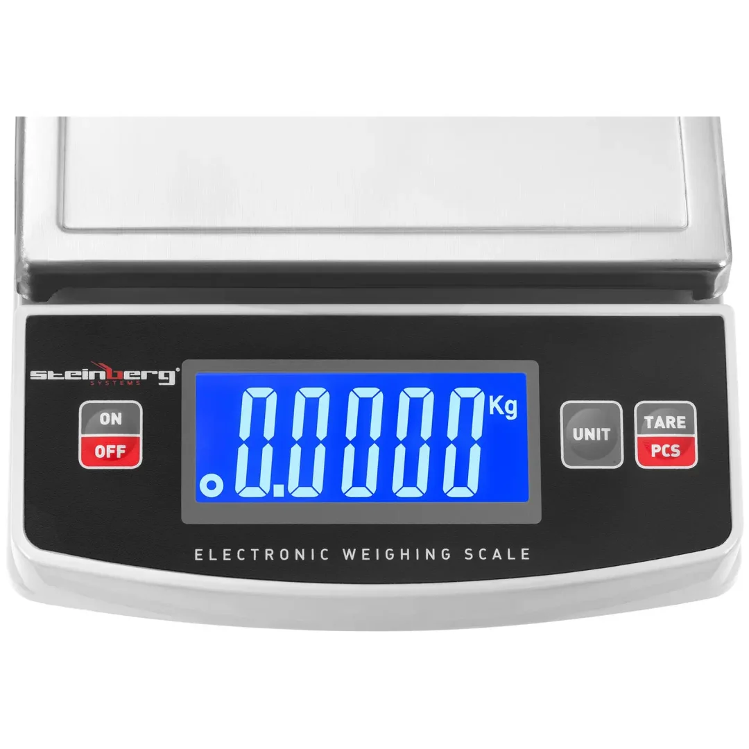 Waga kuchenna elektroniczna stołowa 3000 g / 0.5 g — zdjęcie 3