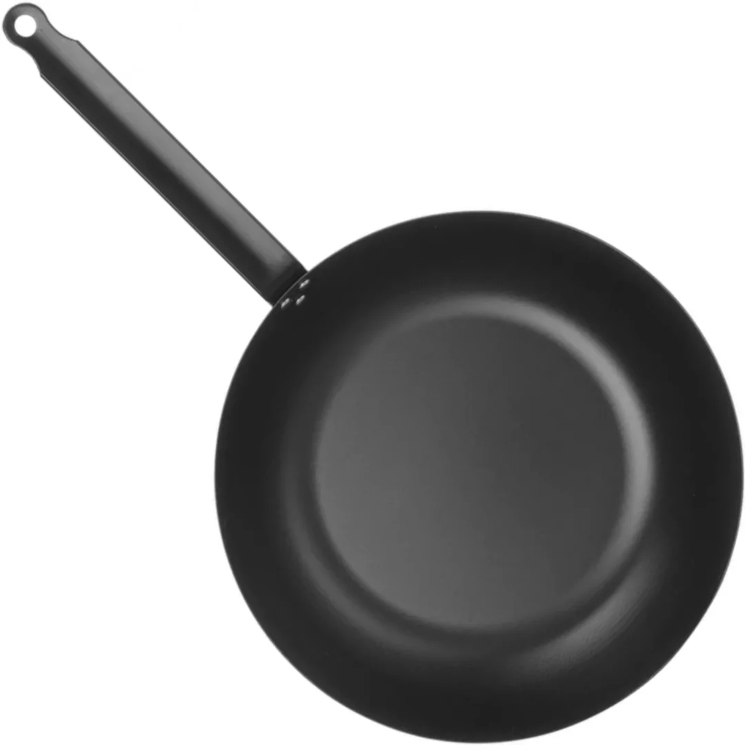 Wok uniwersalny ze stali węglowej śr. 304 mm — zdjęcie 5