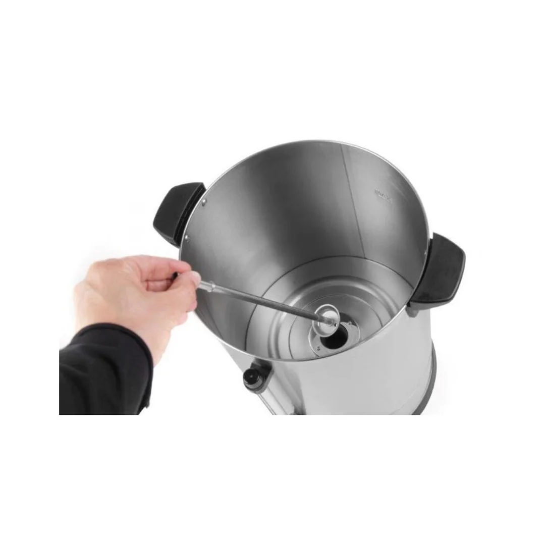 Zaparzacz perkolator do kawy i herbaty stalowy 950W 5L — zdjęcie 2
