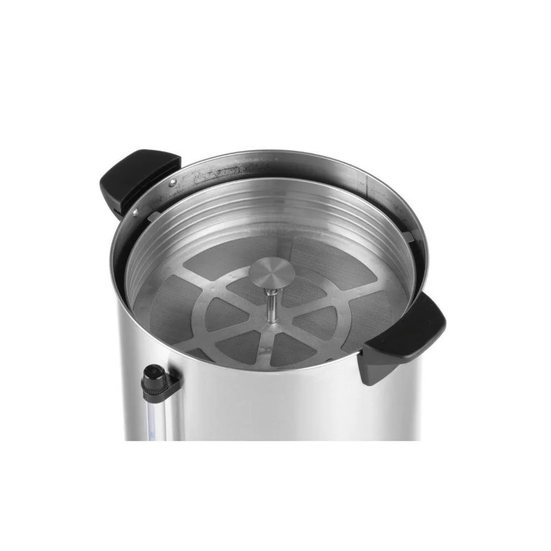 Zaparzacz perkolator do kawy i herbaty stalowy 950W 5L — zdjęcie 5