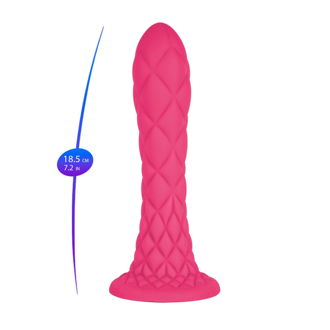 Dildo termoreaktywne Dreamy Silexd Fantasy Line różowe 18 cm