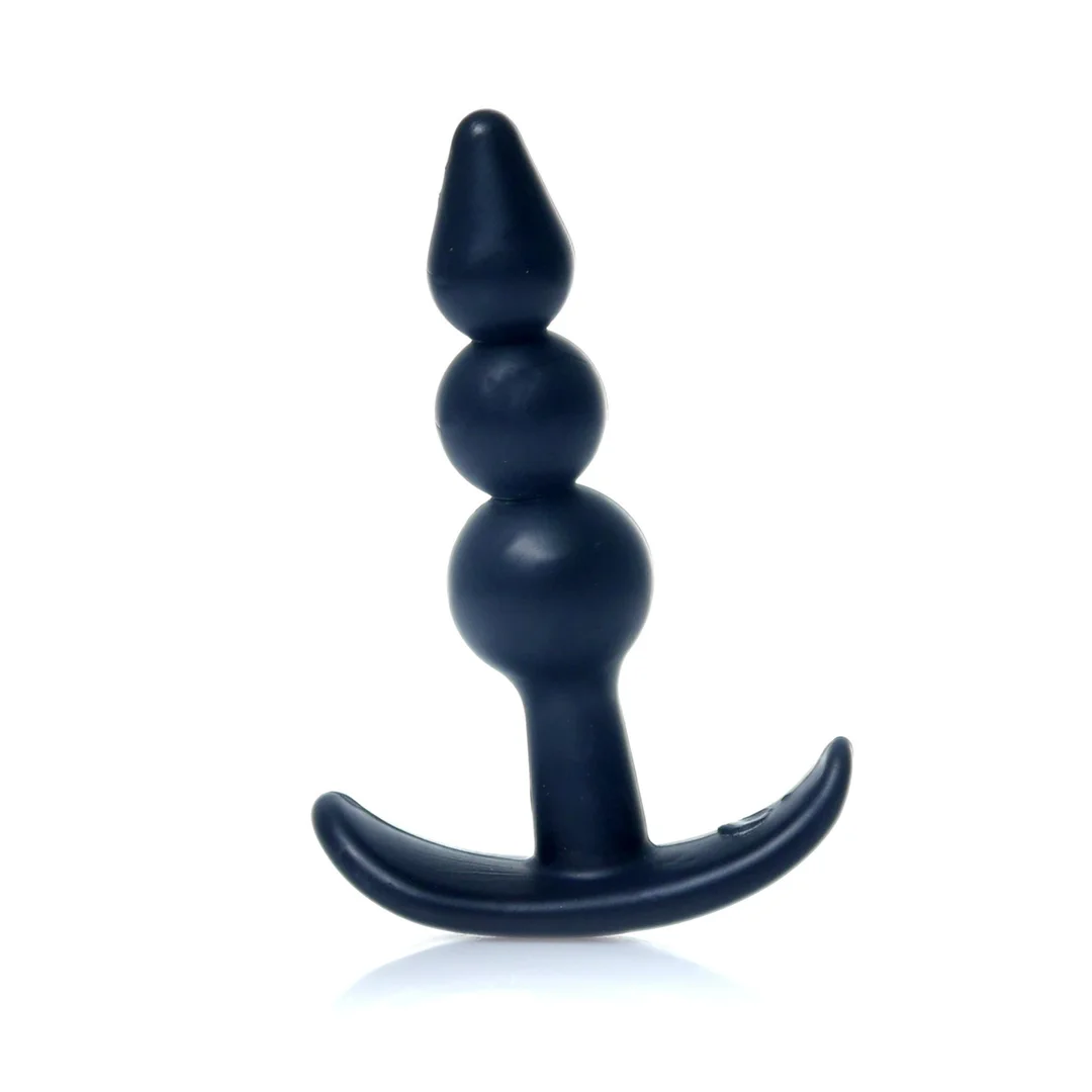 Korek analny Ripple EasyLove miękki TPE 9,5 cm