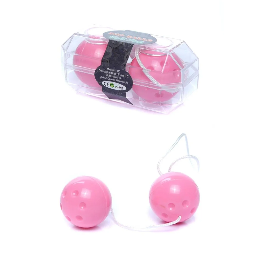 Kulki gejszy Duo Balls EasyLove jasnoróżowe 21 cm