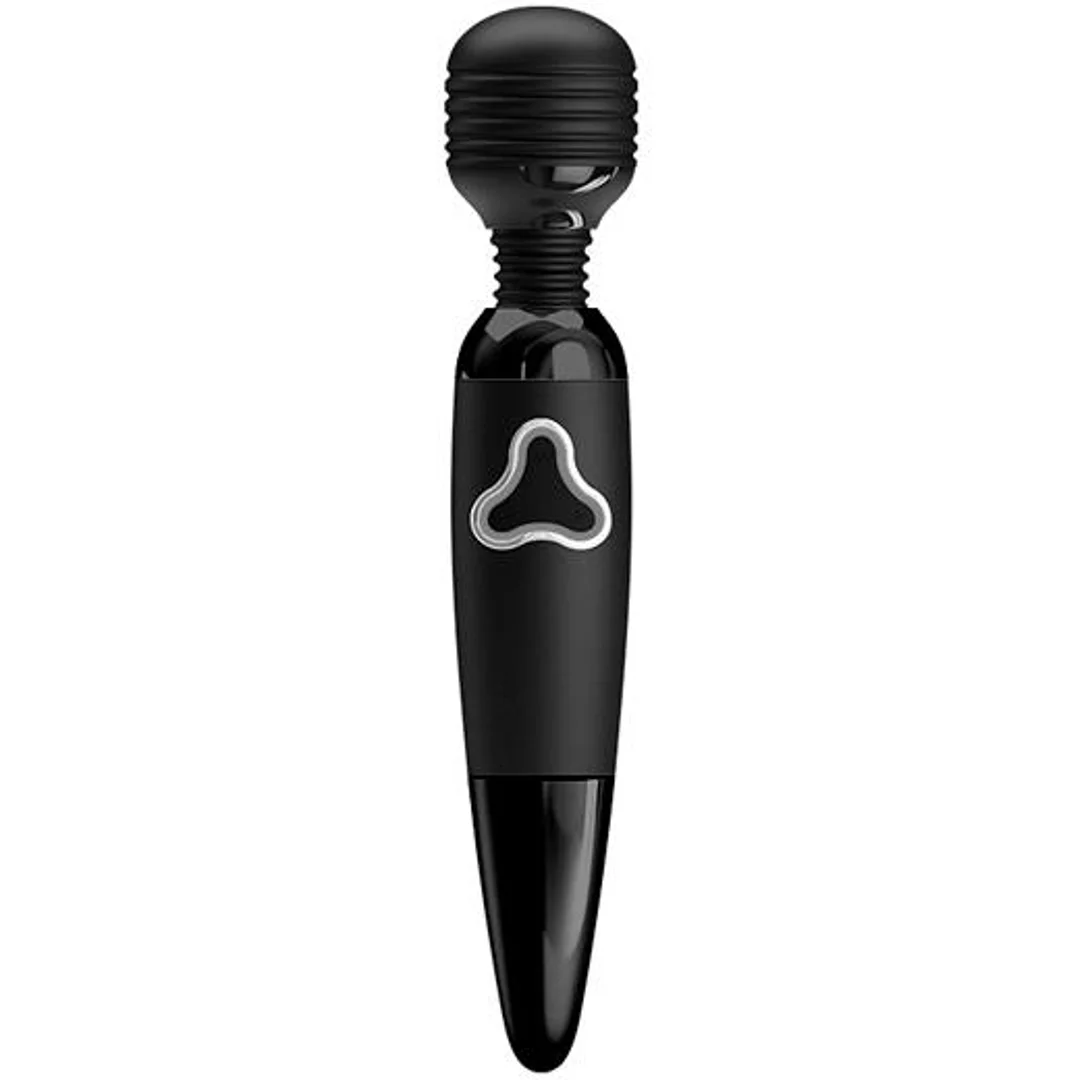 Masażer wand Pretty Love Body Wand czarny 7 funkcji USB 25 cm
