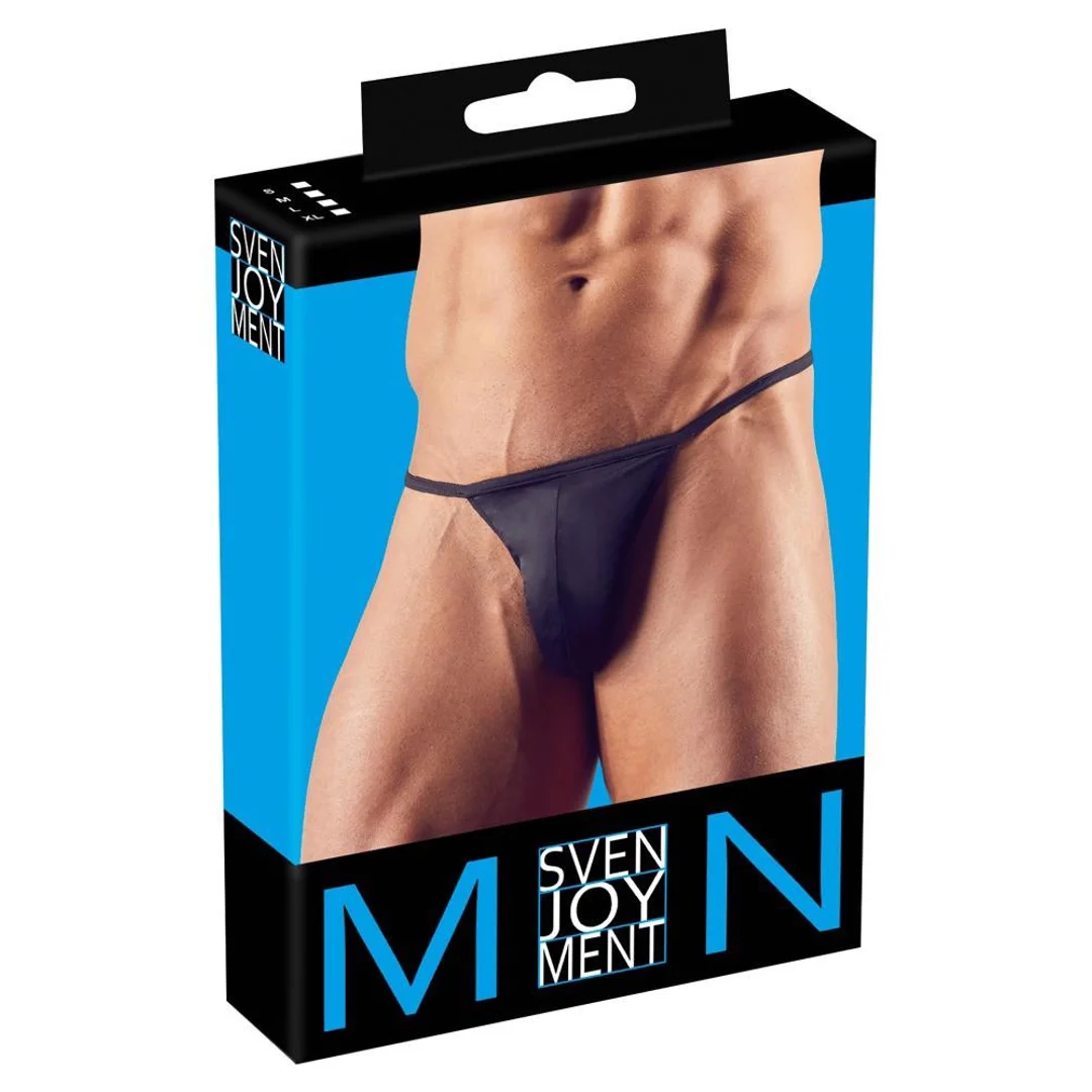 Mini stringi męskie Svenjoyment S elastyczne połyskujące