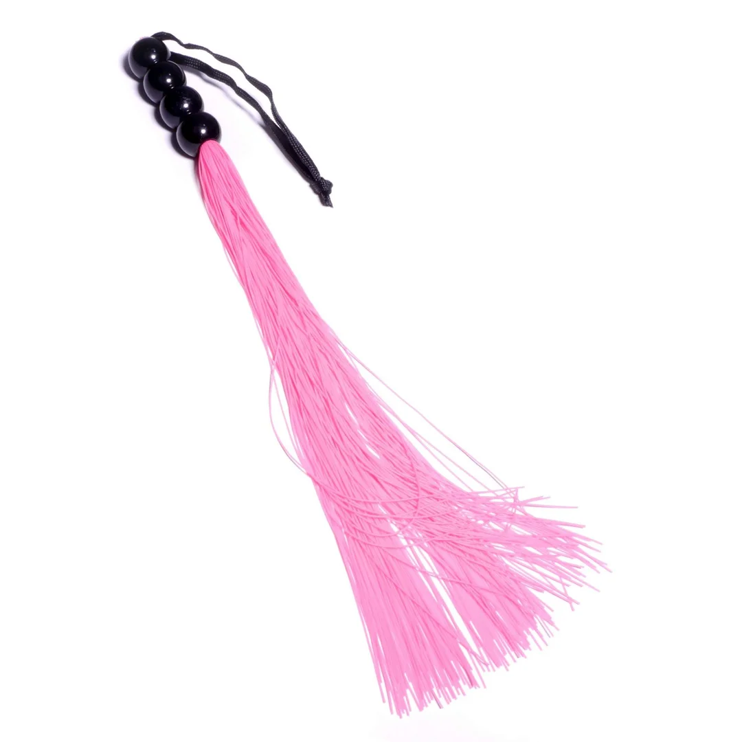 Pejcz silikonowy Fetish B Series różowy 36 cm