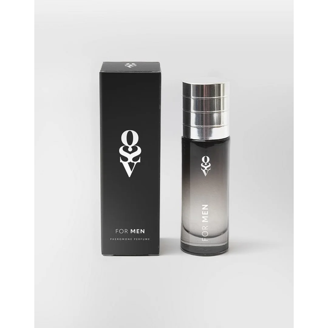 Perfumy męskie z feromonami Obsessive szare 10ml