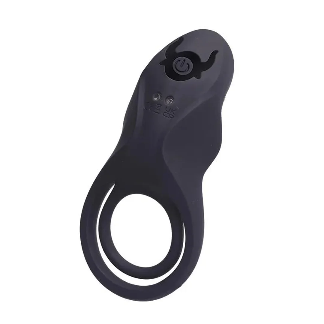 Podwójny pierścień wibrujący Hermes z pilotem Fantasy silikonowy USB