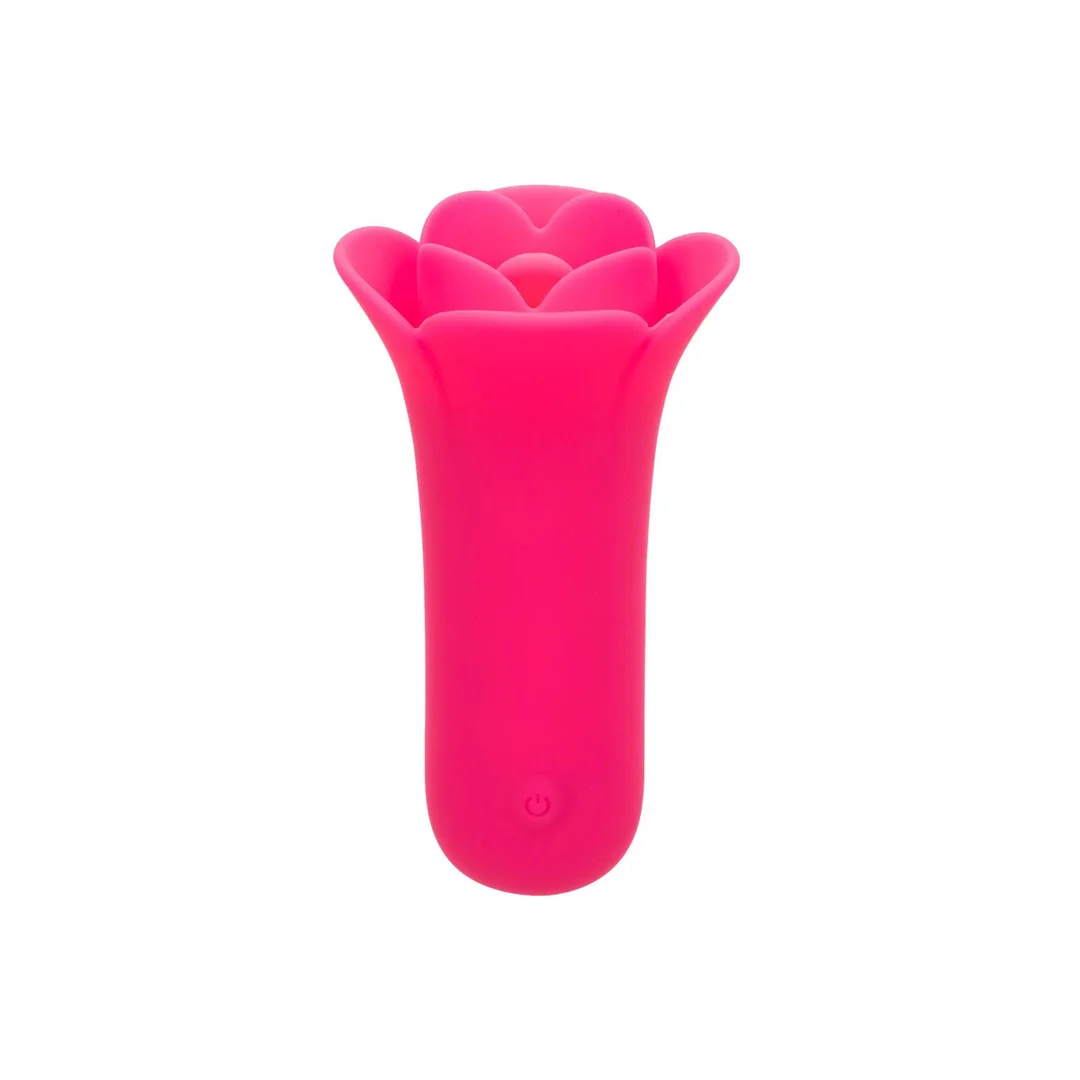 Stymulator łechtaczki Calexotics Lily Licker Mini różowy USB 9,5 cm