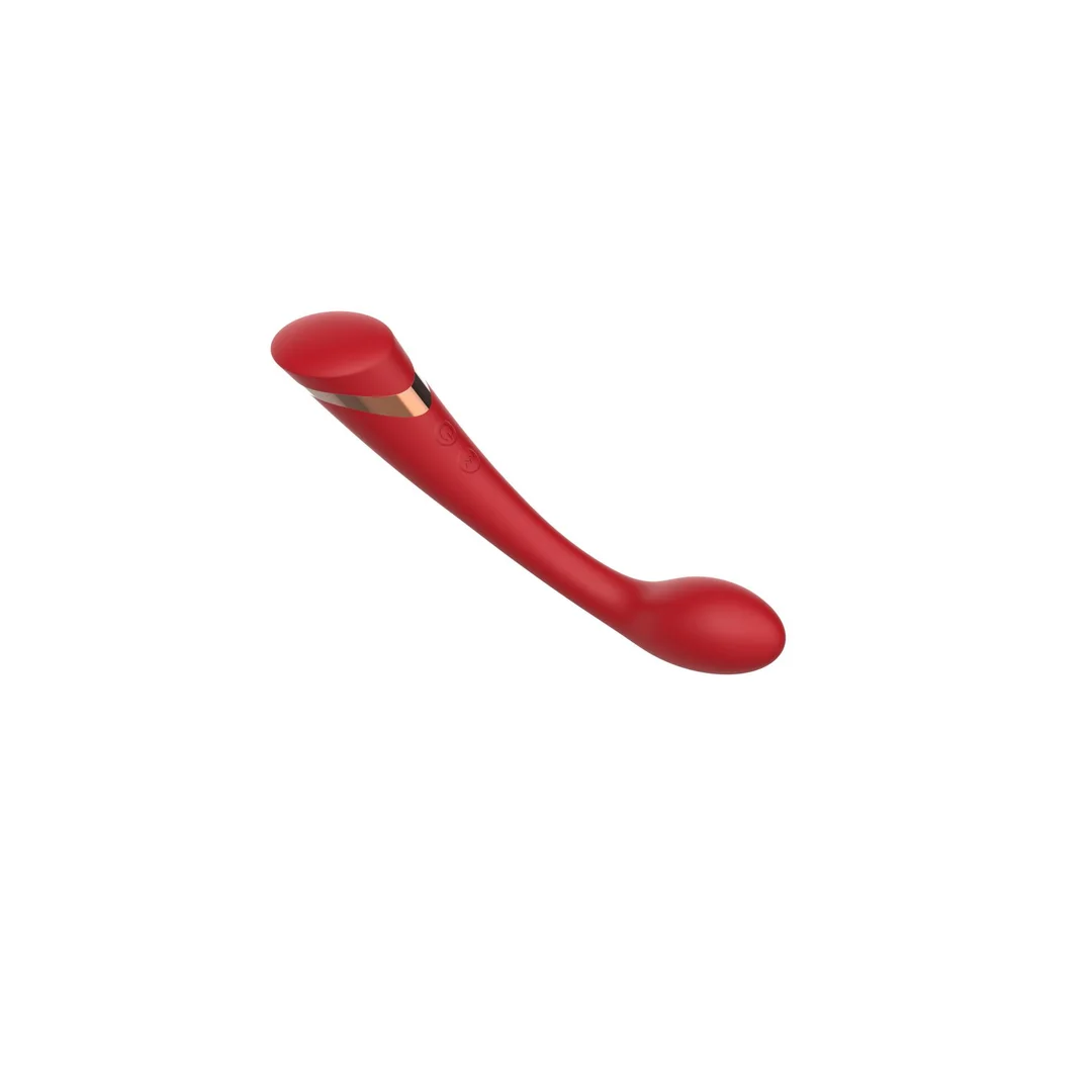 Wibrator punktu G B Series Cute czerwony silikonowy USB