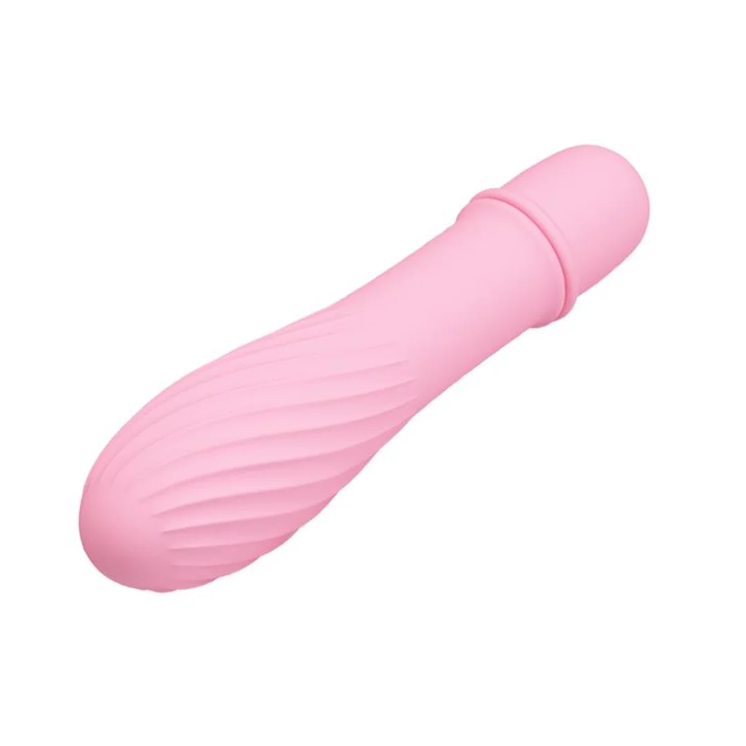 Wibrator silikonowy Pretty Love Solomon 10 funkcji bateria AAA 12 cm