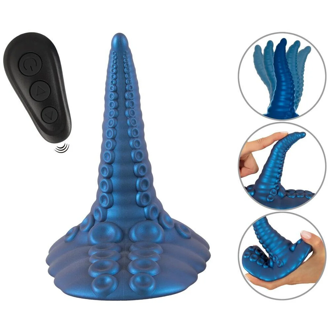 Wibrator Tentacle Pad Beasty Cocks silikonowy pilot USB