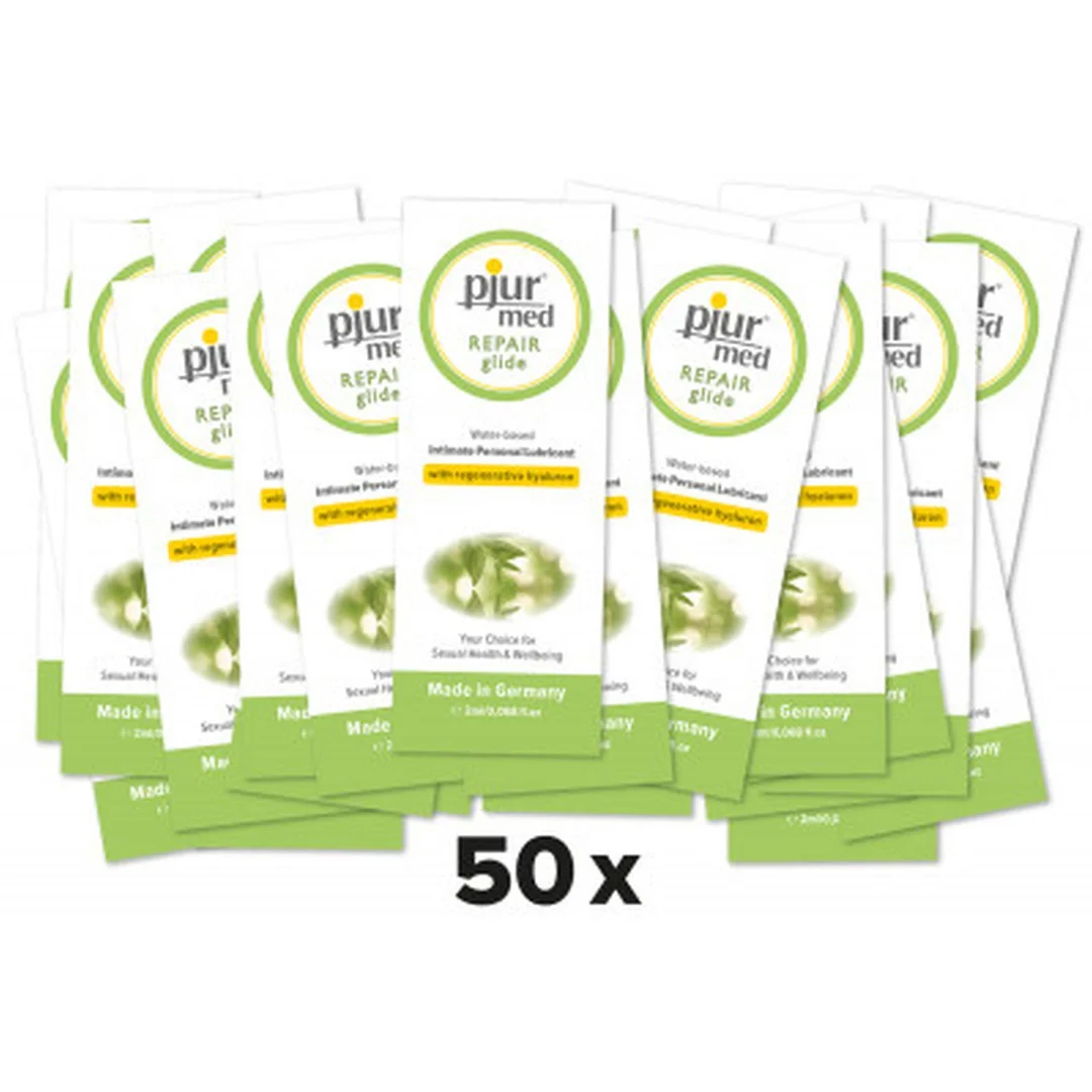 Żel intymny Pjur Repair glide z hialuronem 50 x 2 ml