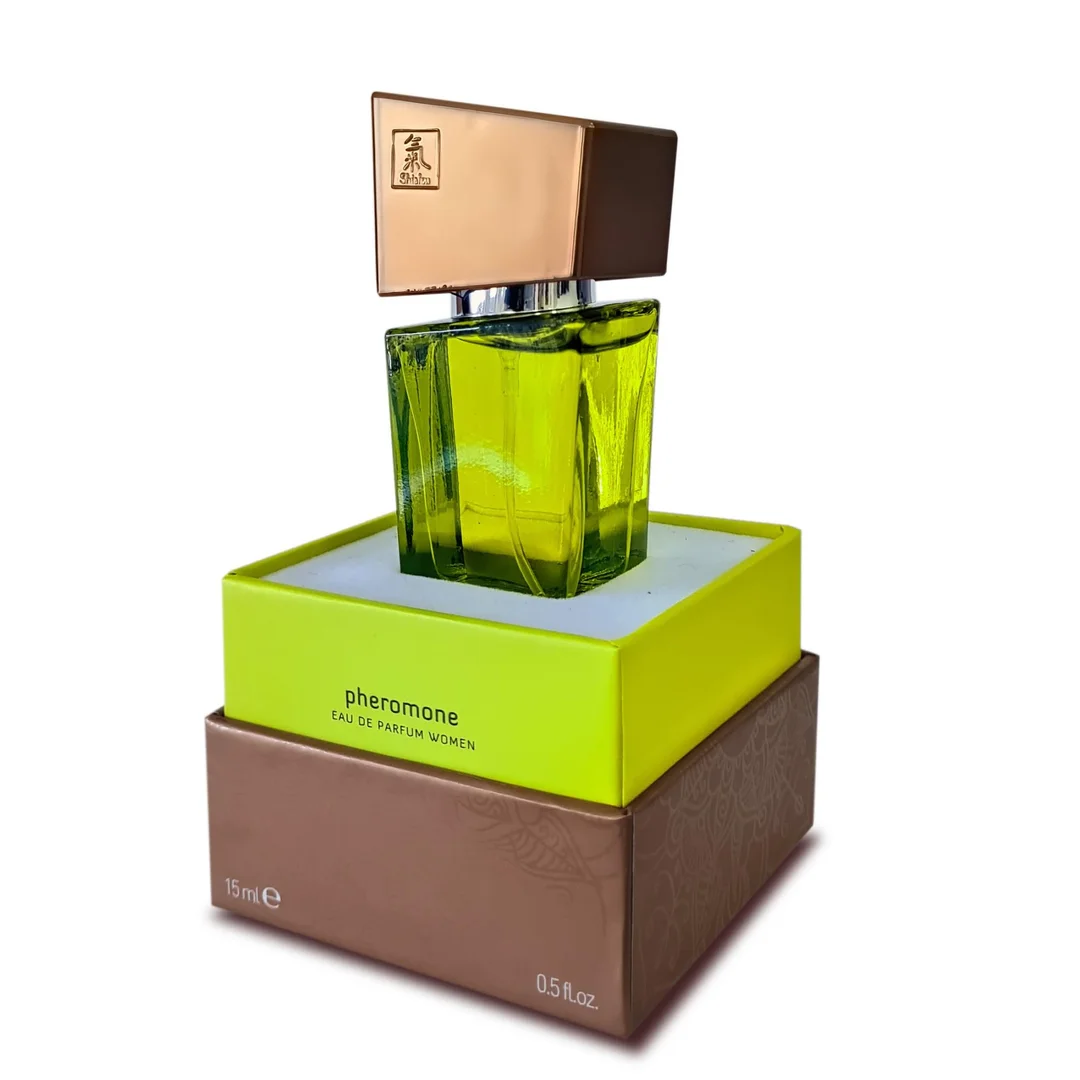 Perfumy feromonowe Shiatsu damskie limonka 15 ml - 8