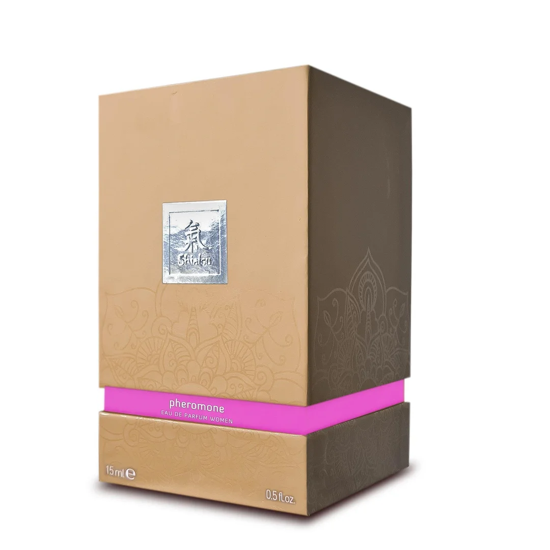 Perfumy feromonowe Shiatsu Hot woman różowy 15 ml - 12