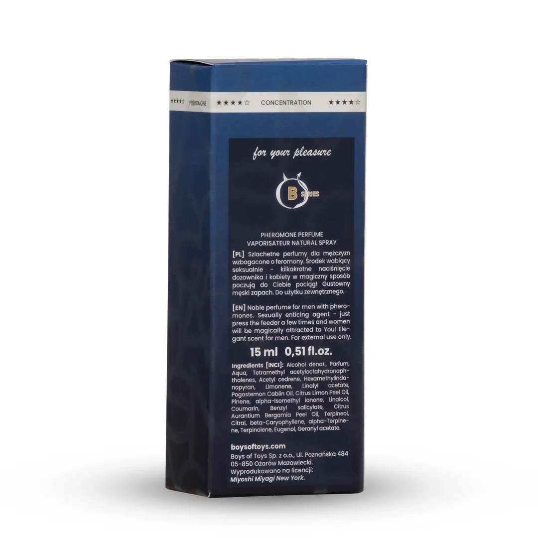 Perfumy feromonowe Miyoshi Miyagi Instinct męskie 15ml
