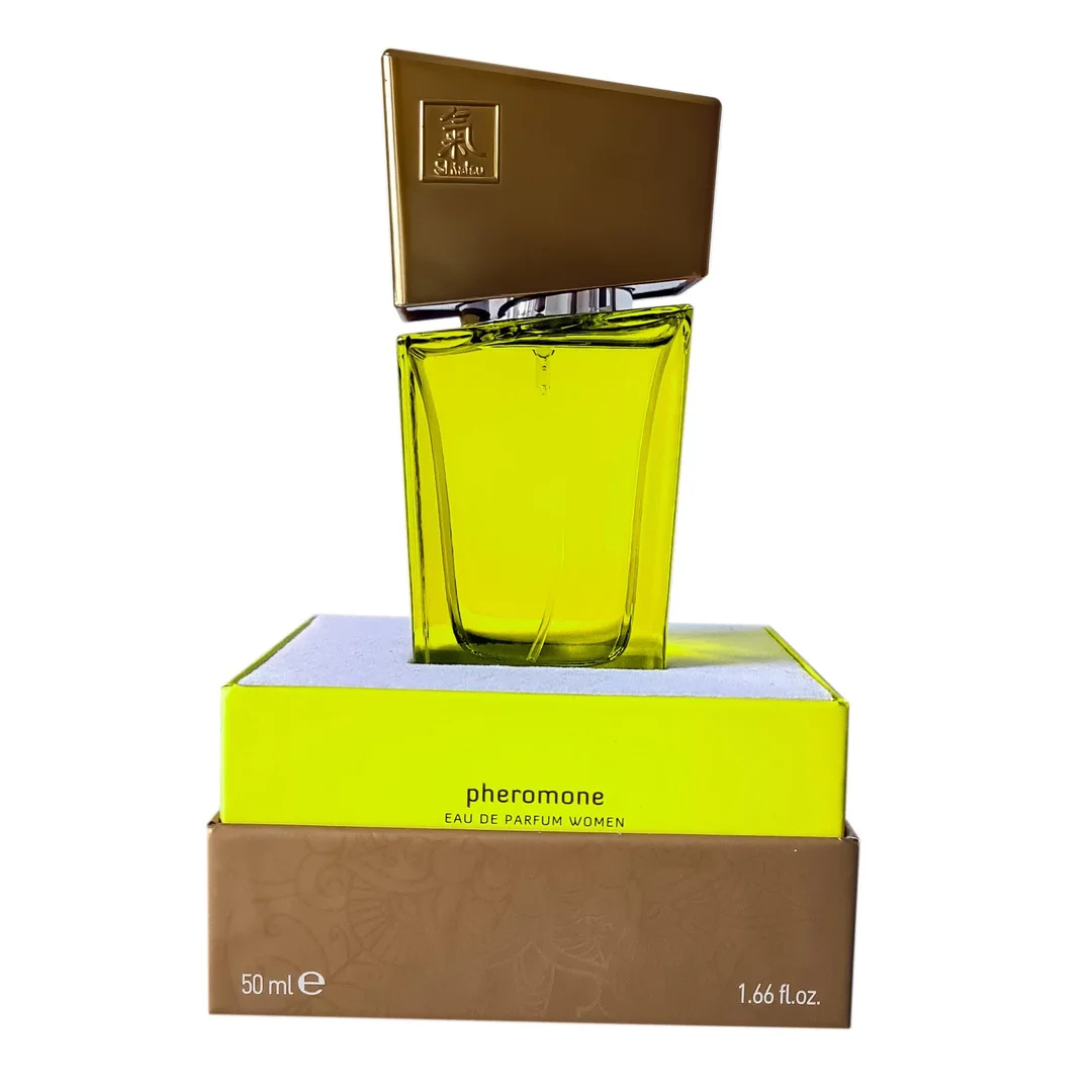 Perfumy feromonowe Shiatsu Hot dla kobiet limonka 50 ml - 2