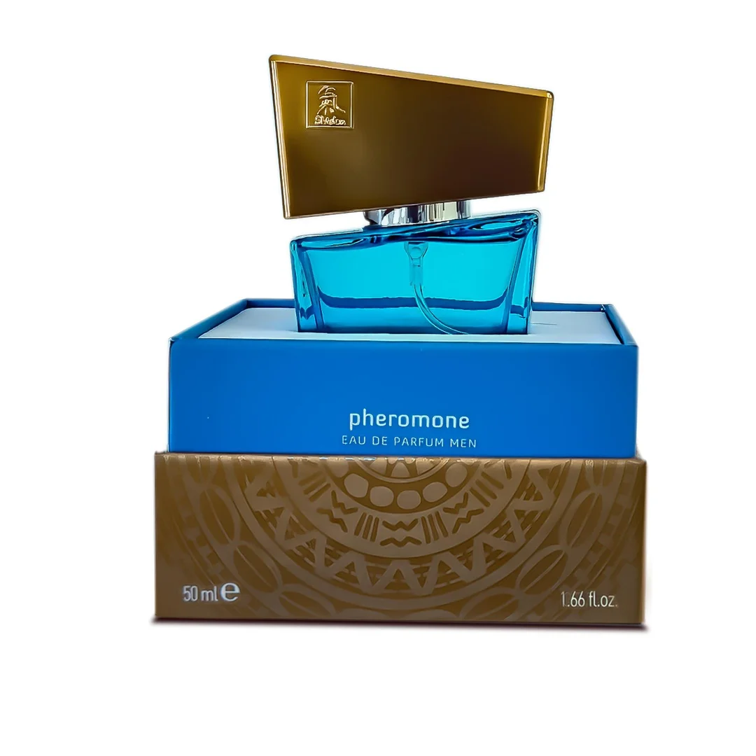 Perfumy feromonowe Shiatsu Hot niebieskie 50 ml - 2