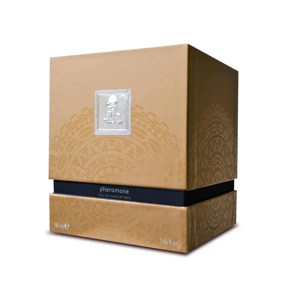 Perfumy feromonowe Shiatsu męskie szare Hot 50 ml