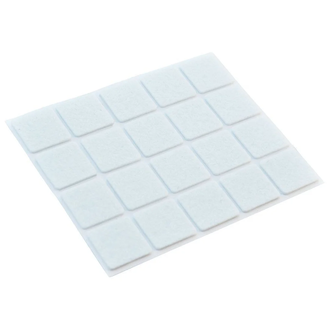Podkładki Filcowe Samoprzylepne 20 szt. 2,5 x 2,5 cm ORION pod Meble