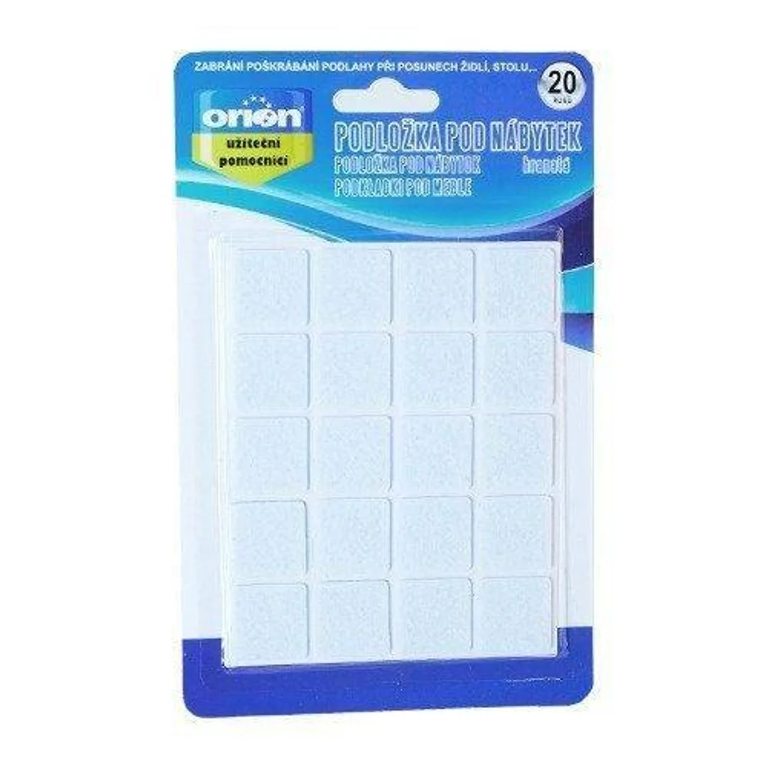 Podkładki Filcowe Samoprzylepne 20 szt. 2,5 x 2,5 cm ORION pod Meble - 4