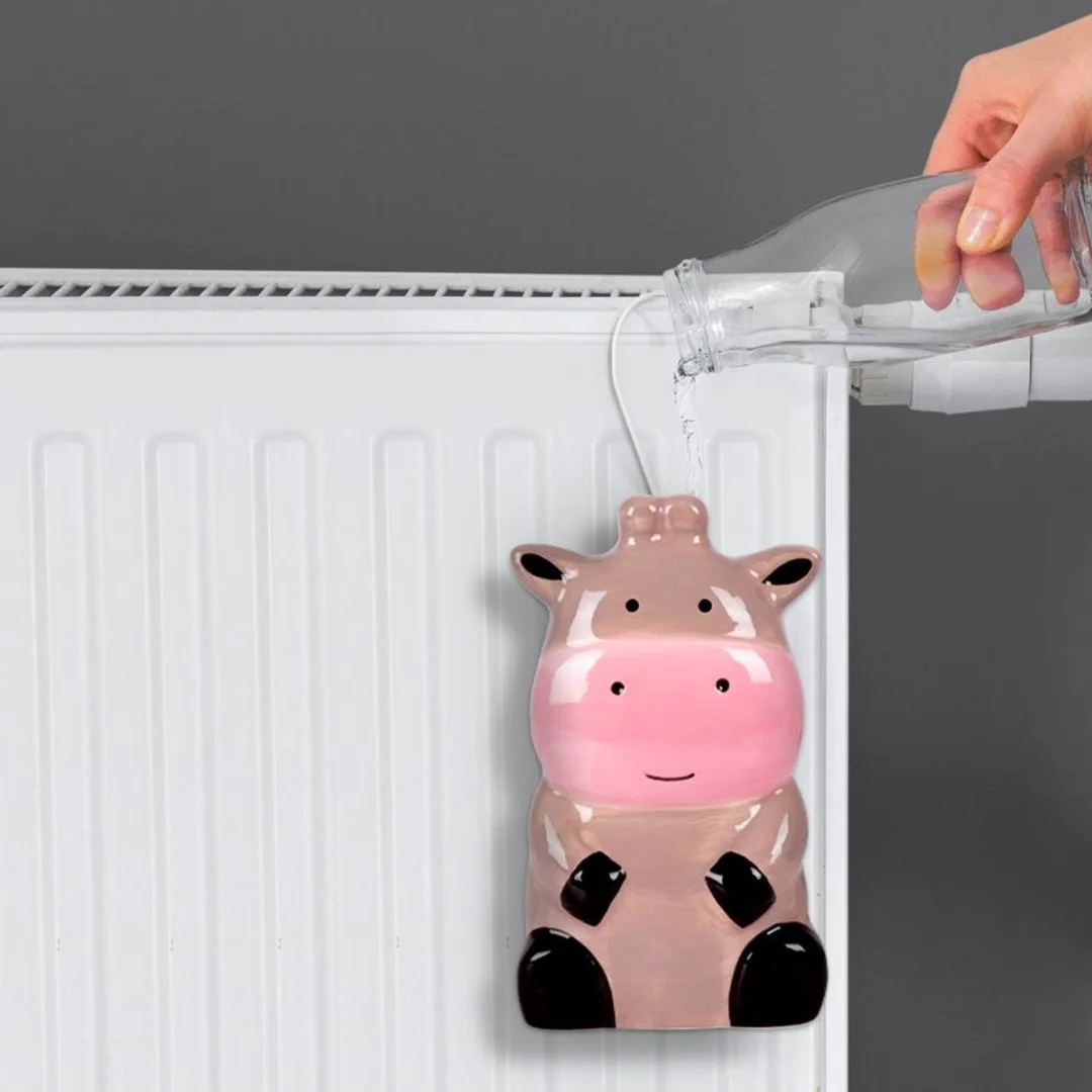 Nawilżacz Powietrza Ceramiczny Krówka na Kaloryfer 170 ml VILDE