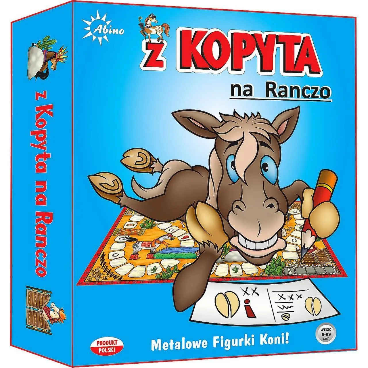 Gra edukacyjna Abino Z KOPYTA ? NA RANCHO